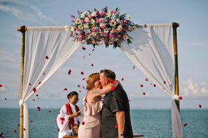 Clifftop Bali wedding