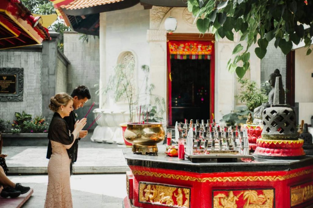 Bali buddhist wedding by bali moon wedding