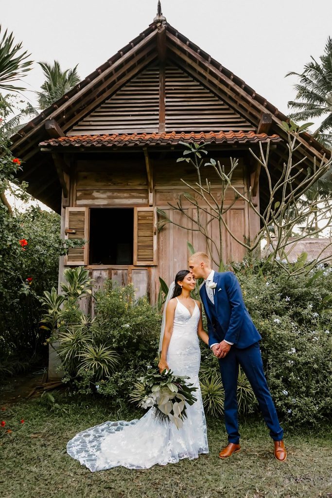Bali Moon Wedding - Bali Elopement - Bali Garden Wedding