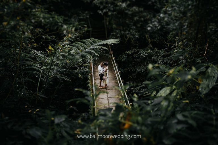 Bali Moon Wedding - Bali Waterfall Wedding - Bali Elopement - Bali Forest Wedding